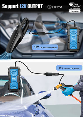 Εργαλεία αυτοκινήτου J1202 USB DC 12V 3 σε 1 κινητήρας αυτοκινήτου Starter μικρά αυτοκίνητα και γρήγορη εκκίνηση