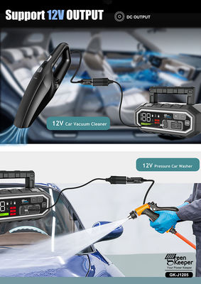 24000mAh 12V Super Capacitor Battery Booster για το αυτοκίνητο Jump Starter Πιο υψηλό ρεύμα 4000A