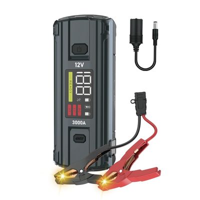 Η μπαταρία του αυτοκινήτου Jump Starter UltraSafe Super Capacitor 3000A Power Bank για οχήματα
