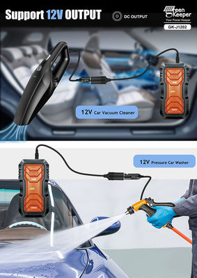 QC 18W εισροή GreenKeeper UltraSafe Super Condensator 2000A μπαταρία Jump Starter με φως LED