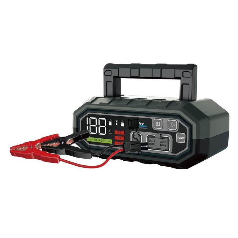 GreenKeeper UltraSafe Μεγάλη εκφόρτιση 4000A Καλύτερη μπαταρία αυτοκινήτου Jump Starter για οχήματα